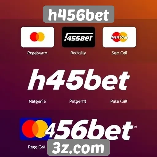 Métodos de pagamento aceitos no h456bet